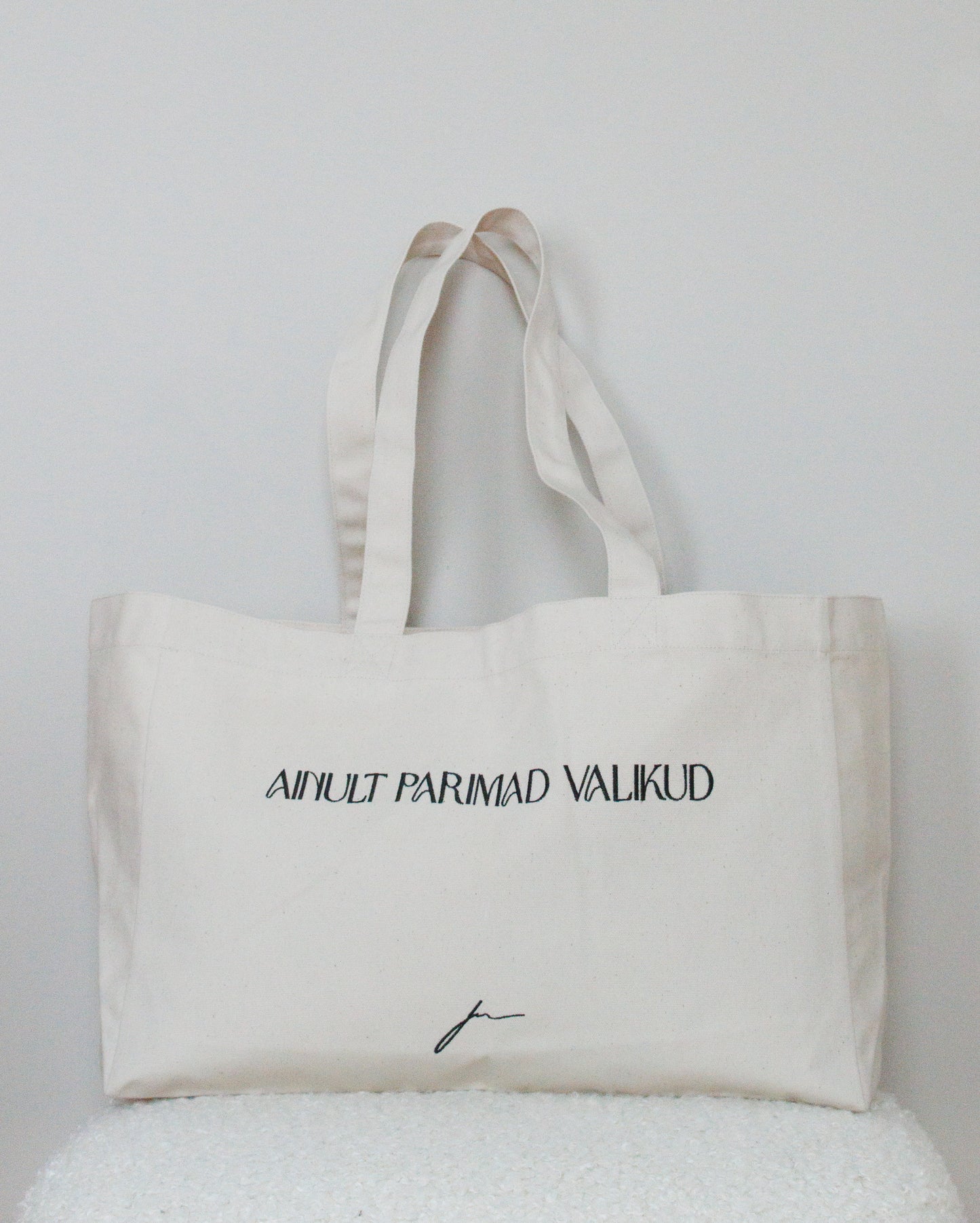 KANVASKOTT MODERNSE FONDIGA "AINULT PARIMAD VALIKUD"