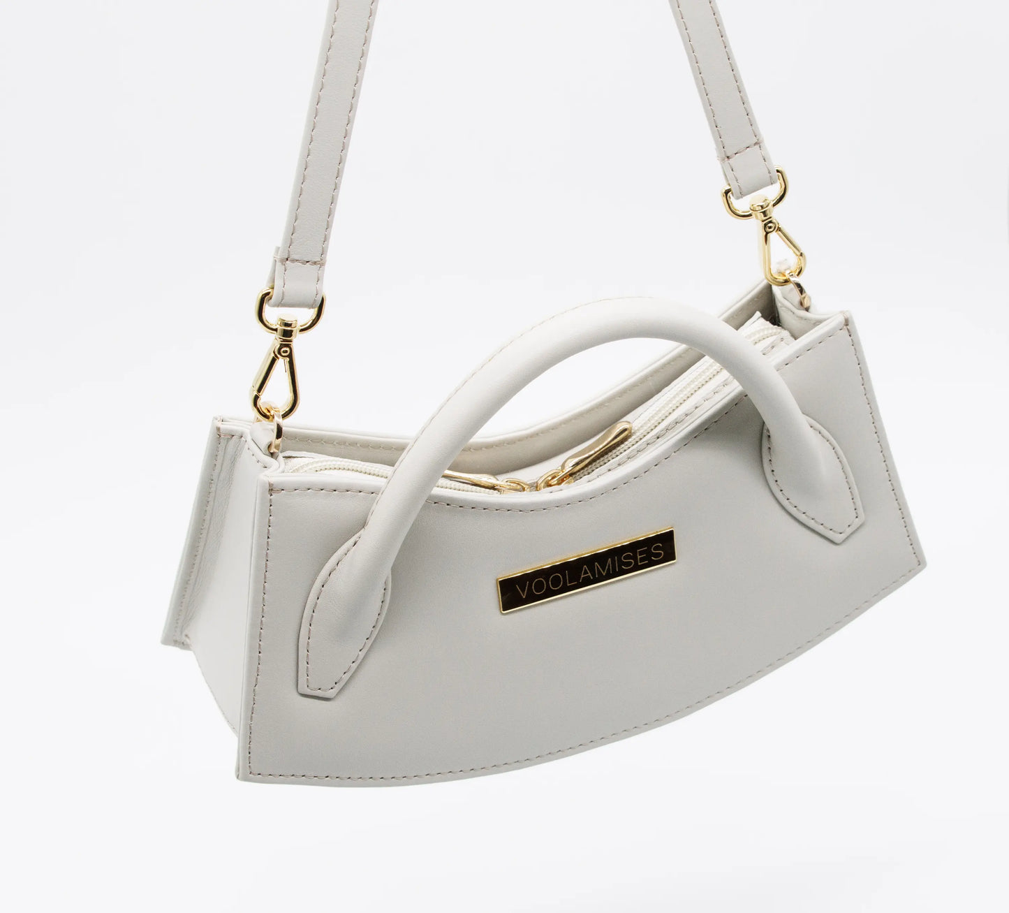 LILY MINI TAUPE ÜLEÕLAKOTT "VOOLAMISES"